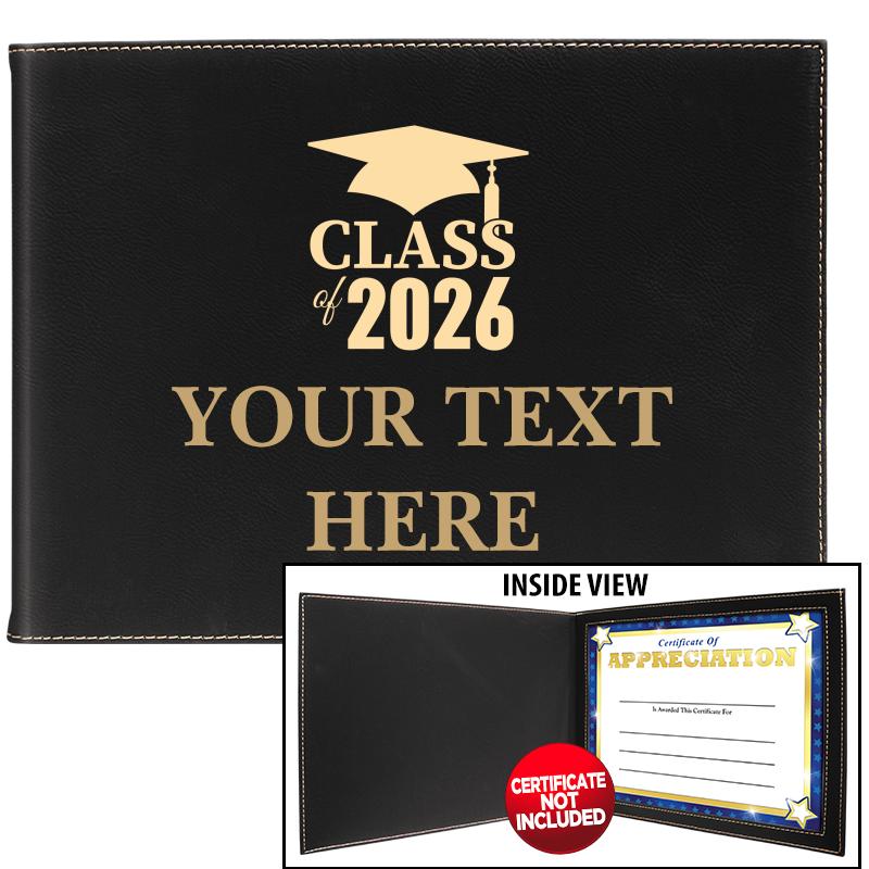 LEATHERETTE CERTIFICATE HOLDER