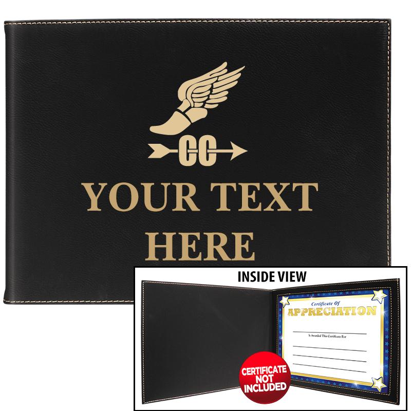 LEATHERETTE CERTIFICATE HOLDER