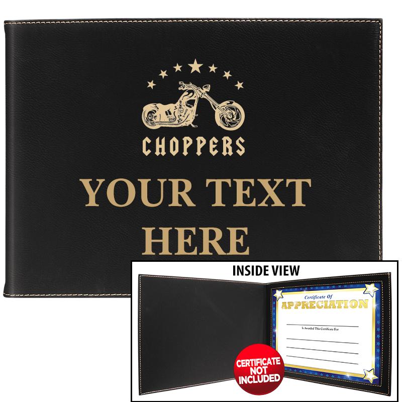 LEATHERETTE CERTIFICATE HOLDER