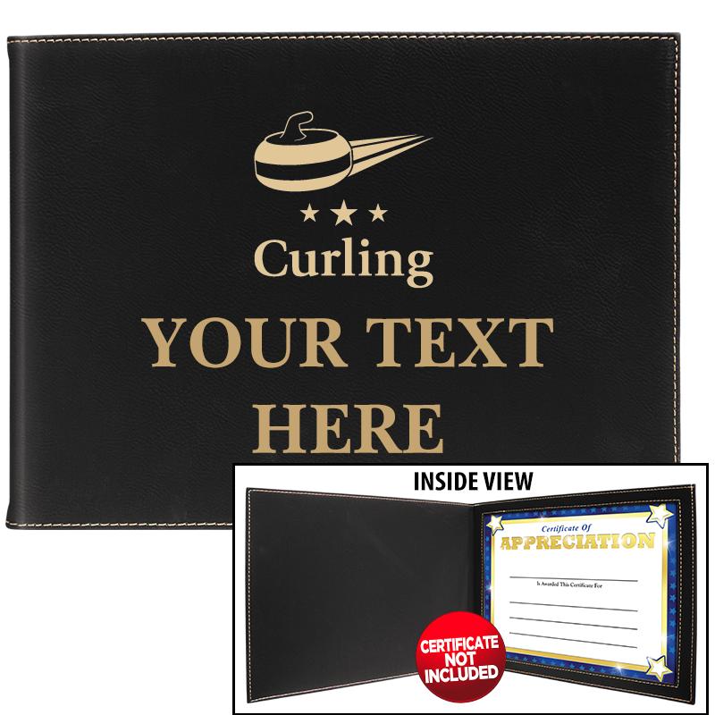 LEATHERETTE CERTIFICATE HOLDER