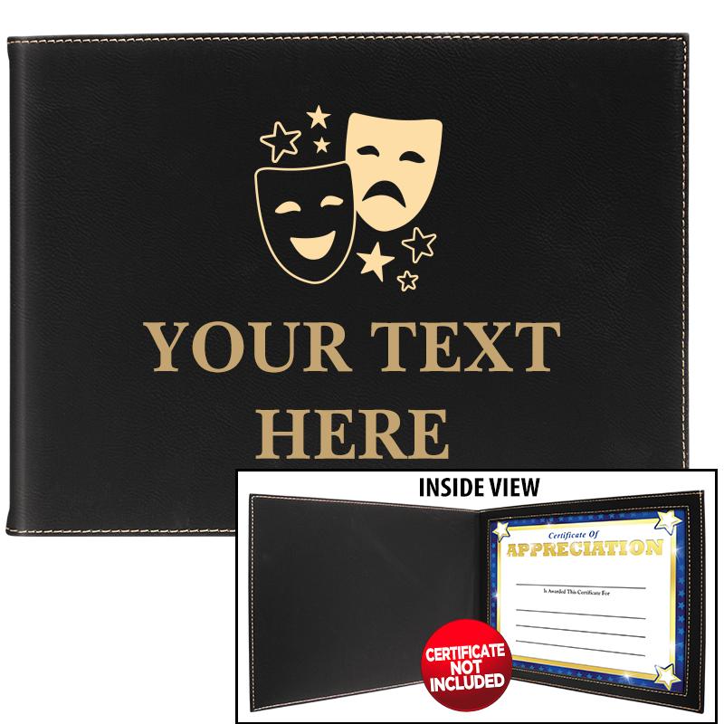 LEATHERETTE CERTIFICATE HOLDER