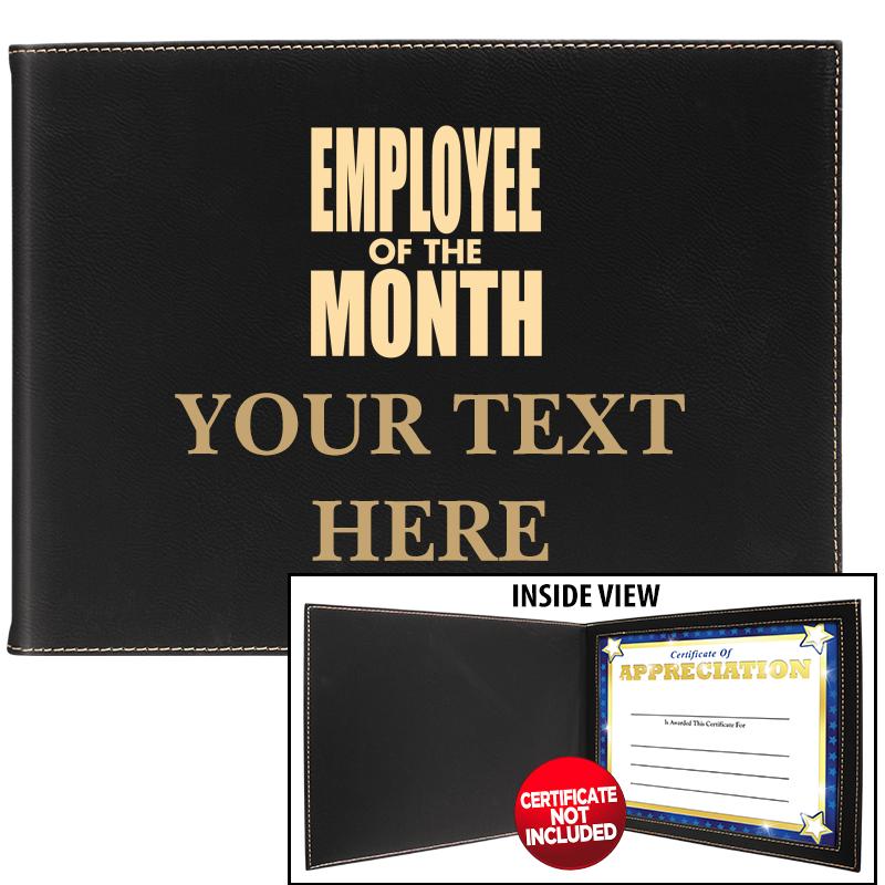 LEATHERETTE CERTIFICATE HOLDER