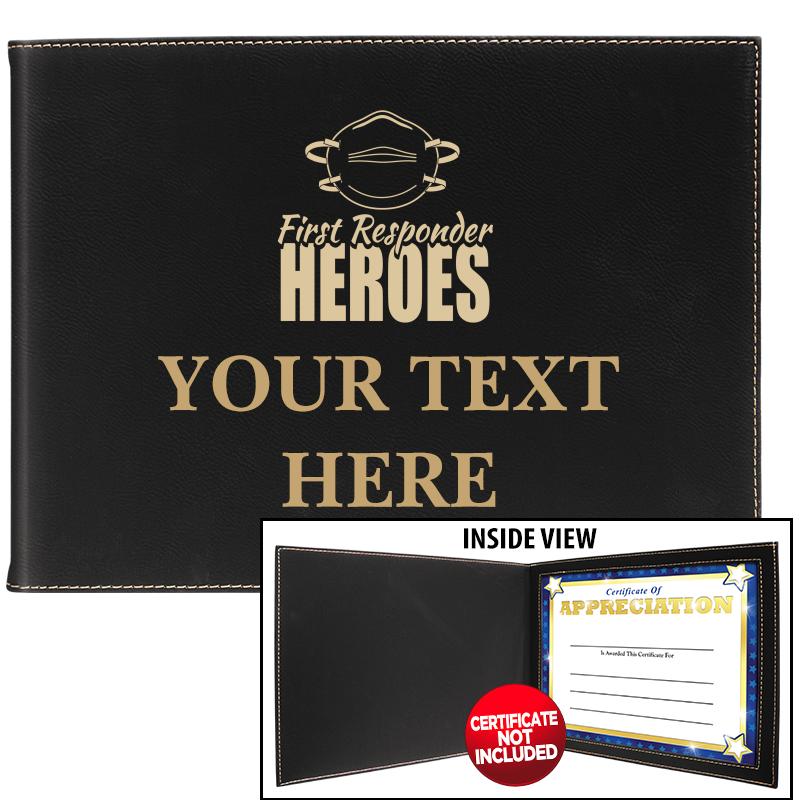 LEATHERETTE CERTIFICATE HOLDER