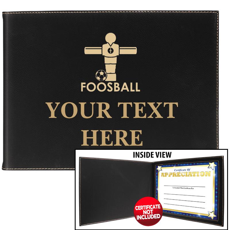 LEATHERETTE CERTIFICATE HOLDER