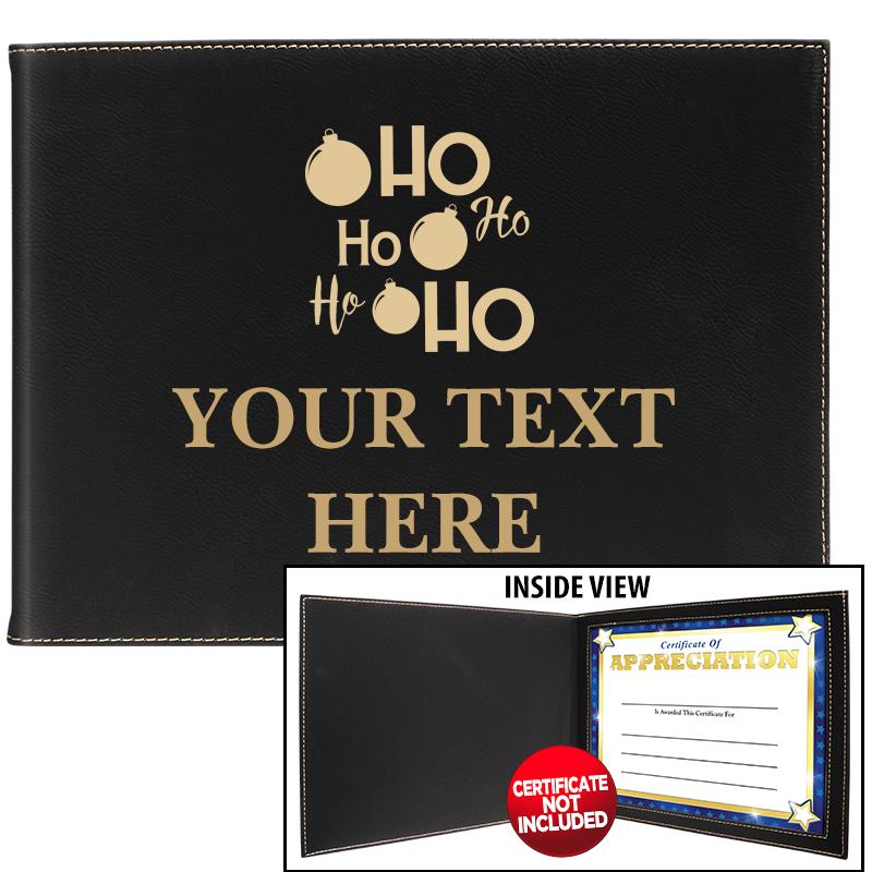 LEATHERETTE CERTIFICATE HOLDER