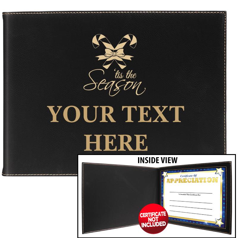 LEATHERETTE CERTIFICATE HOLDER
