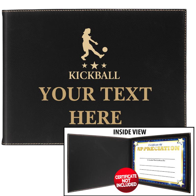 LEATHERETTE CERTIFICATE HOLDER