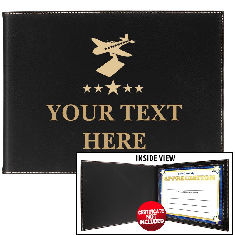 LEATHERETTE CERTIFICATE HOLDER