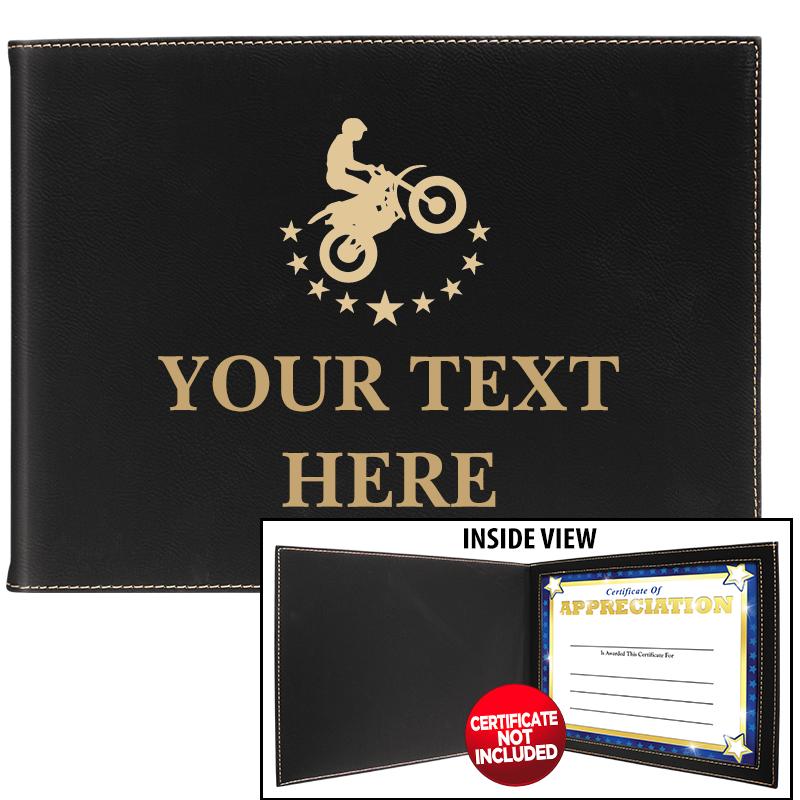 LEATHERETTE CERTIFICATE HOLDER