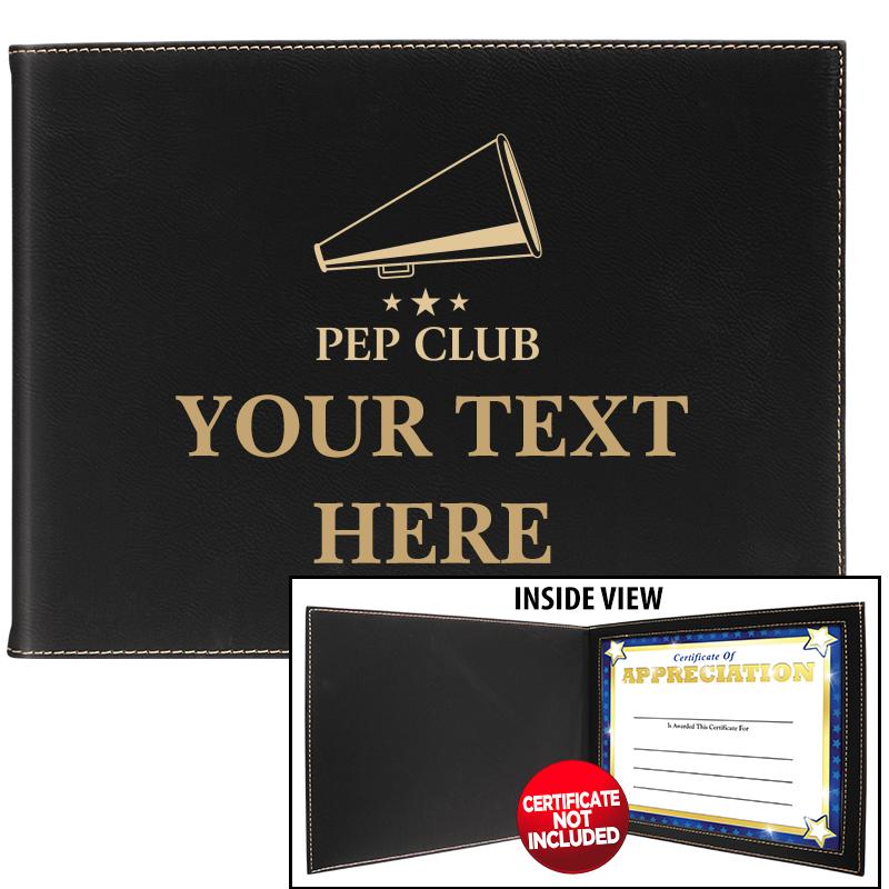 LEATHERETTE CERTIFICATE HOLDER