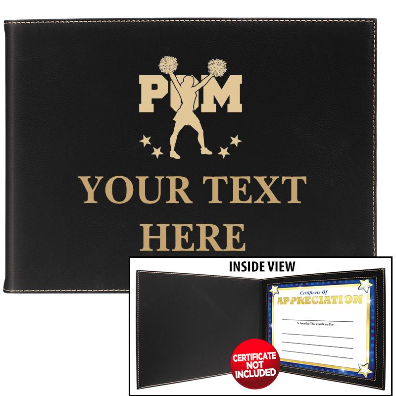 LEATHERETTE CERTIFICATE HOLDER