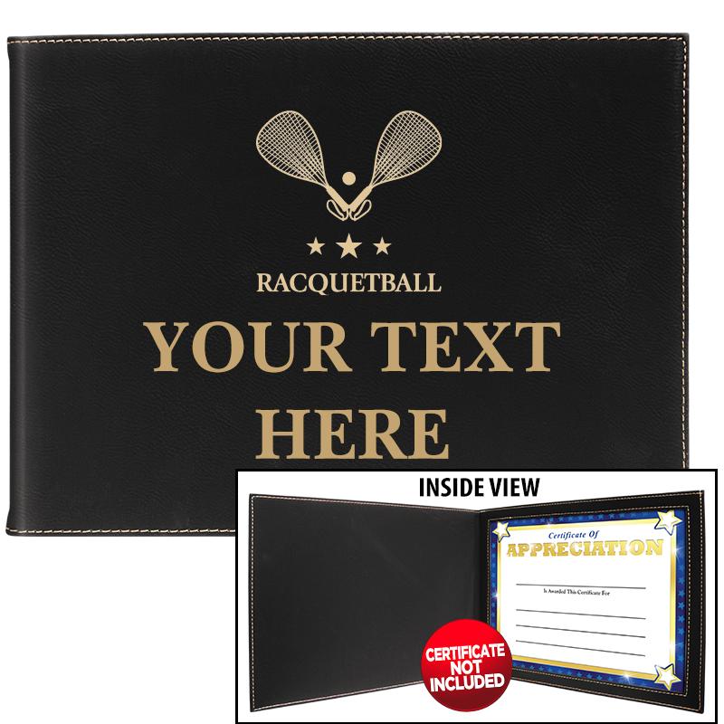 LEATHERETTE CERTIFICATE HOLDER