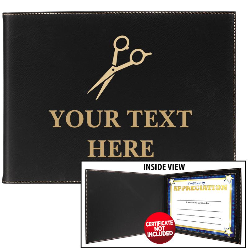 LEATHERETTE CERTIFICATE HOLDER