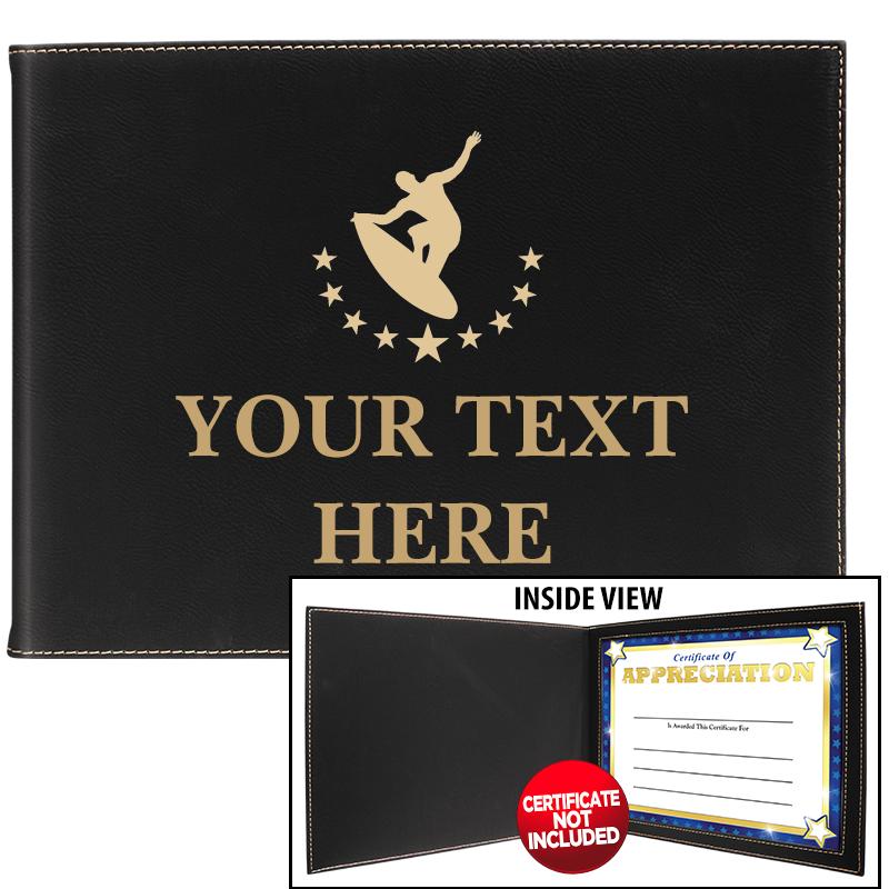 LEATHERETTE CERTIFICATE HOLDER