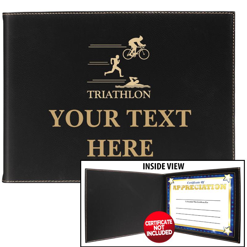 LEATHERETTE CERTIFICATE HOLDER