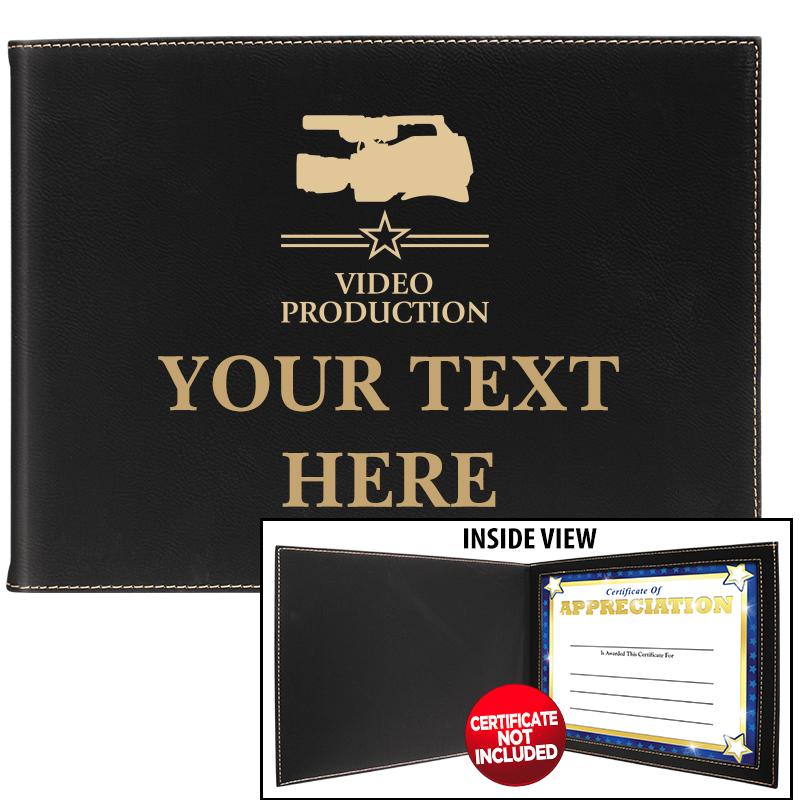 LEATHERETTE CERTIFICATE HOLDER