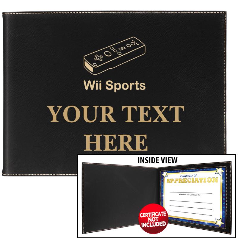 LEATHERETTE CERTIFICATE HOLDER
