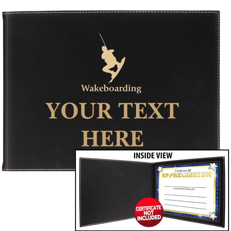 LEATHERETTE CERTIFICATE HOLDER