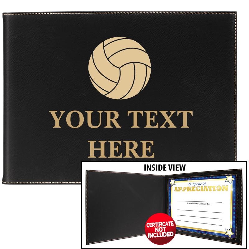 LEATHERETTE CERTIFICATE HOLDER