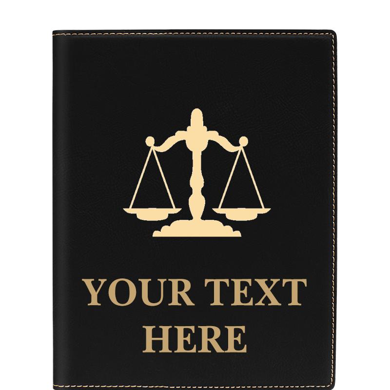 LEATHERETTE PORTFOLIO NOTEPAD