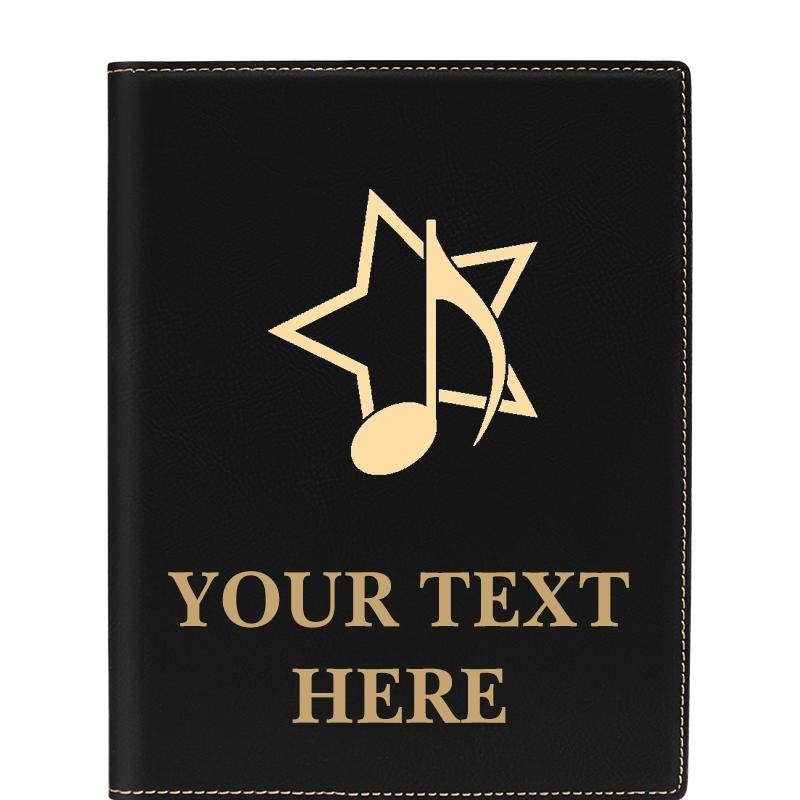 LEATHERETTE PORTFOLIO NOTEPAD