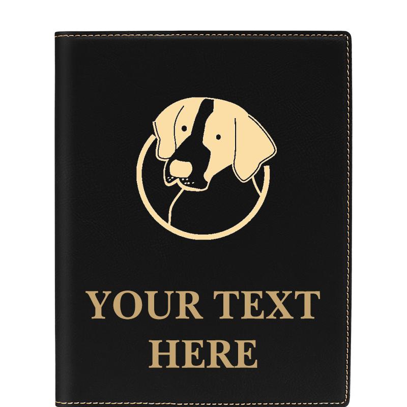 LEATHERETTE PORTFOLIO NOTEPAD