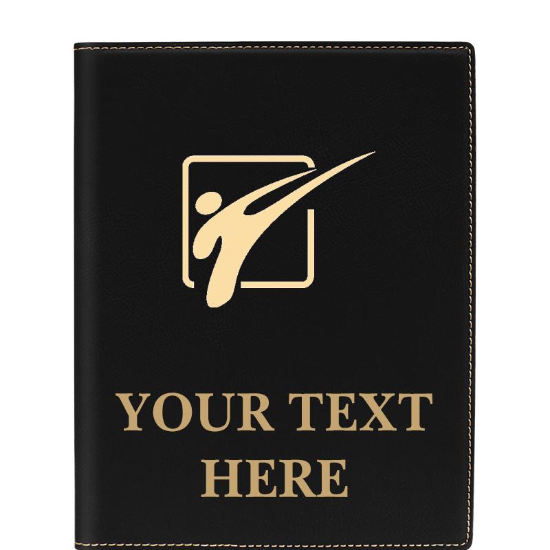 LEATHERETTE PORTFOLIO NOTEPAD