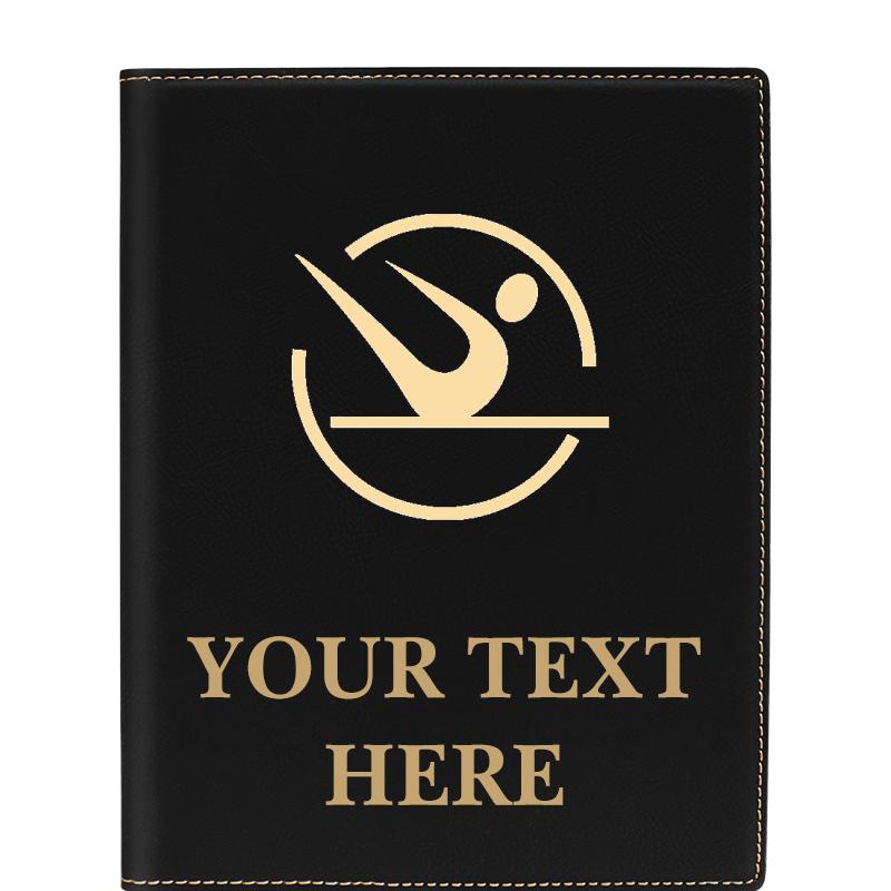 LEATHERETTE PORTFOLIO NOTEPAD