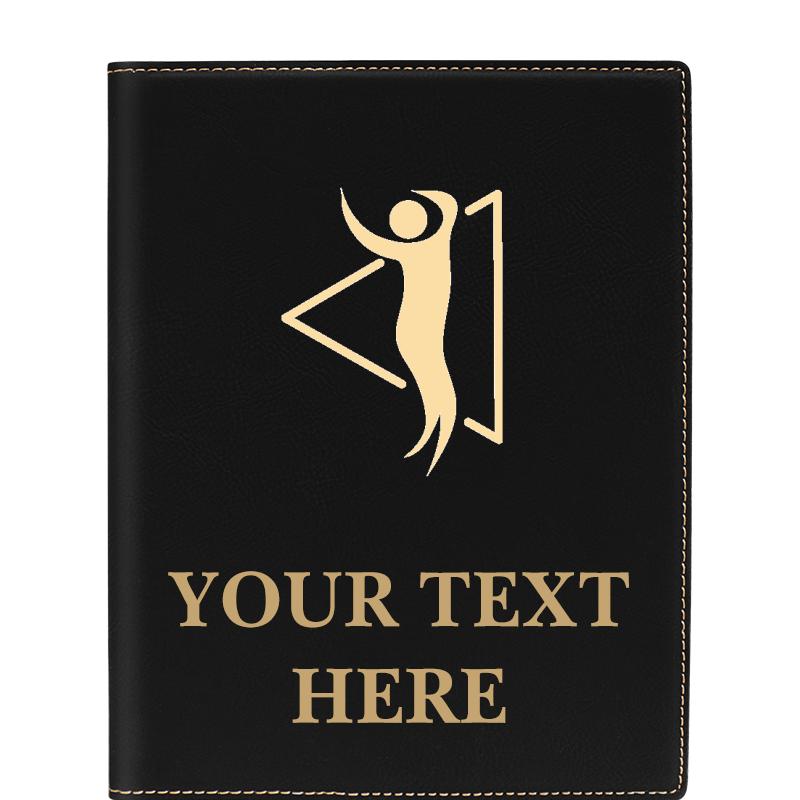 LEATHERETTE PORTFOLIO NOTEPAD