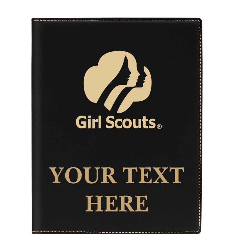 LEATHERETTE PORTFOLIO NOTEPAD