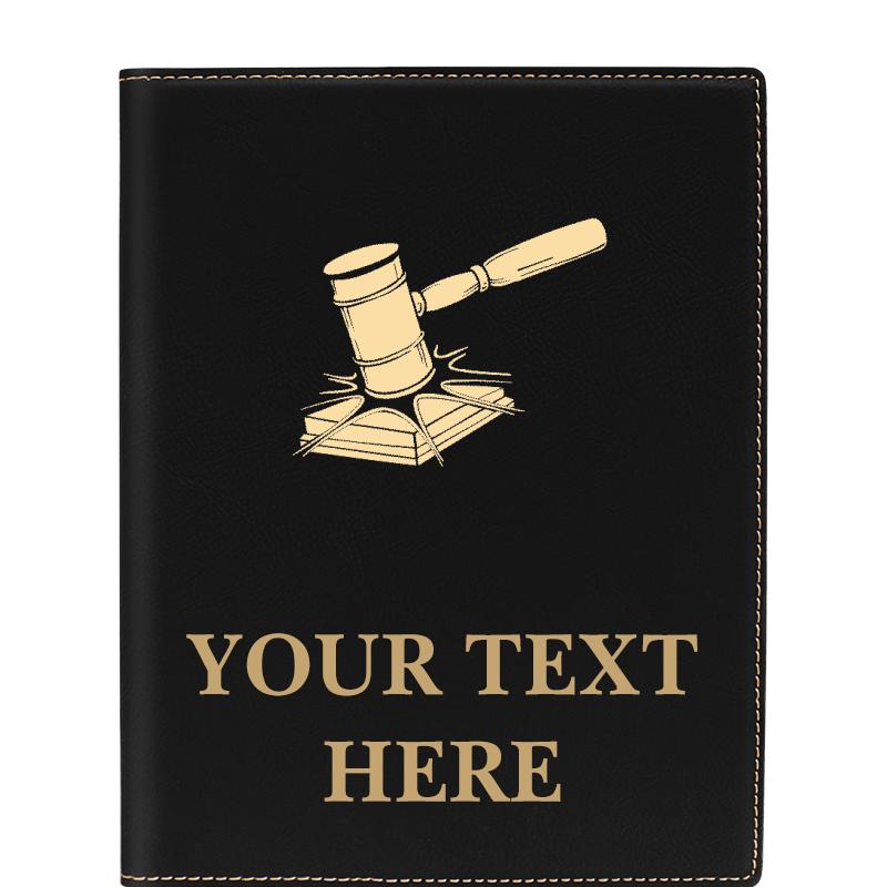 LEATHERETTE PORTFOLIO NOTEPAD