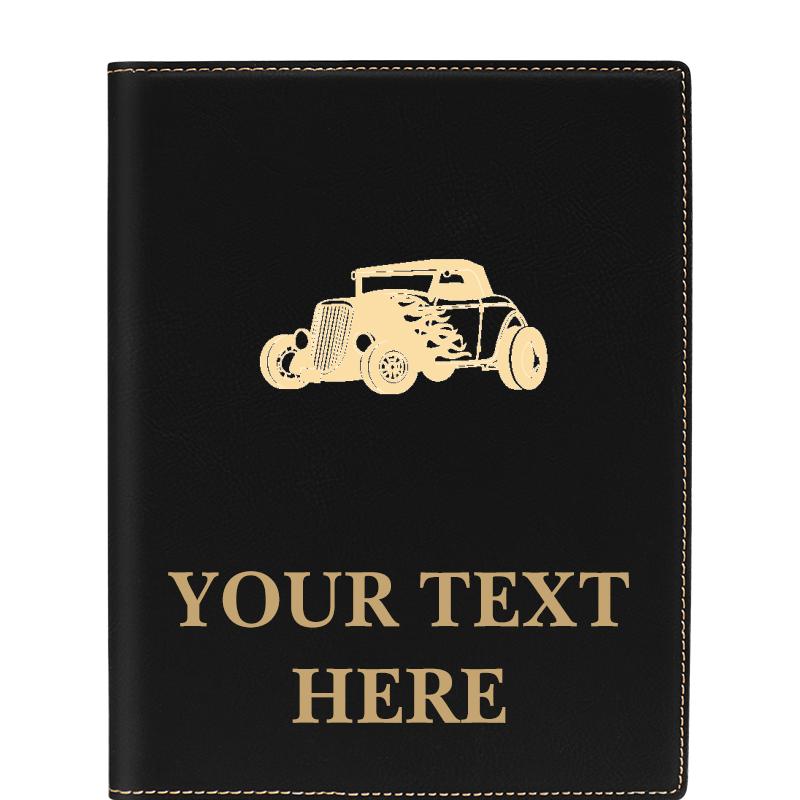 LEATHERETTE PORTFOLIO NOTEPAD