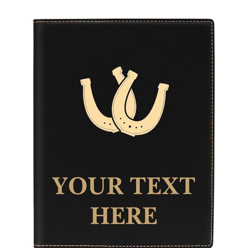 LEATHERETTE PORTFOLIO NOTEPAD