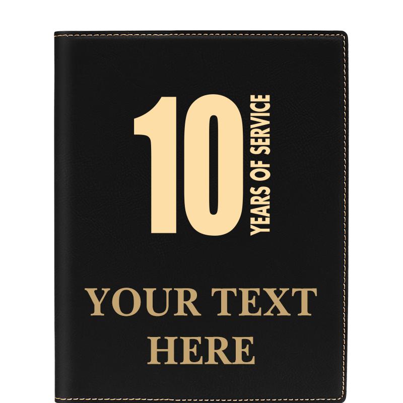 LEATHERETTE PORTFOLIO NOTEPAD