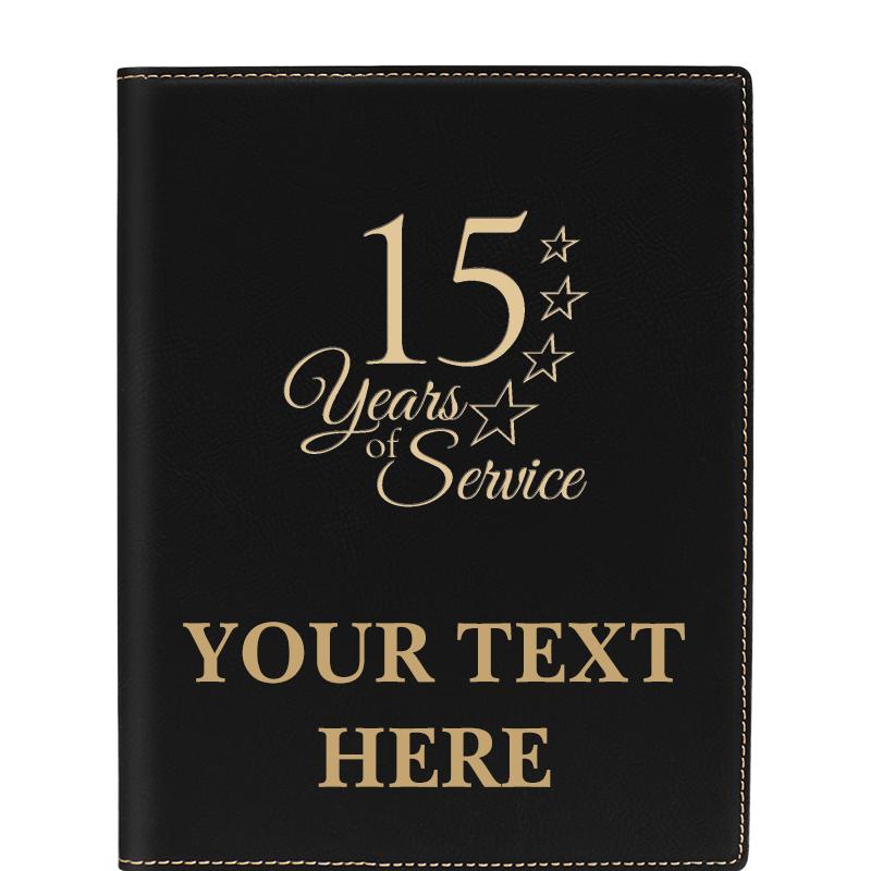 LEATHERETTE PORTFOLIO NOTEPAD