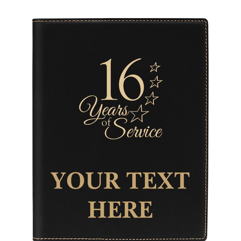 LEATHERETTE PORTFOLIO NOTEPAD