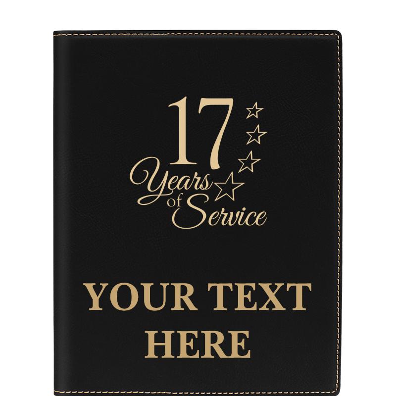 LEATHERETTE PORTFOLIO NOTEPAD