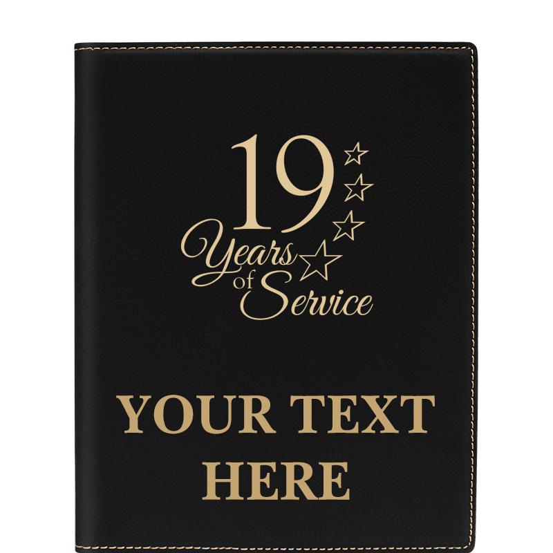 LEATHERETTE PORTFOLIO NOTEPAD