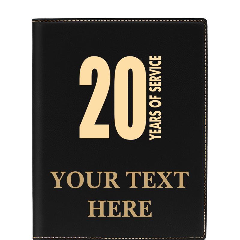 LEATHERETTE PORTFOLIO NOTEPAD