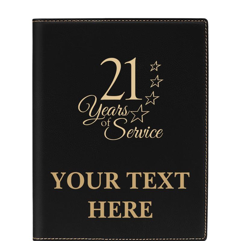 LEATHERETTE PORTFOLIO NOTEPAD