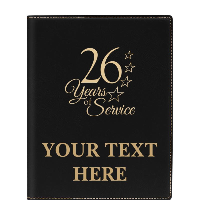 LEATHERETTE PORTFOLIO NOTEPAD