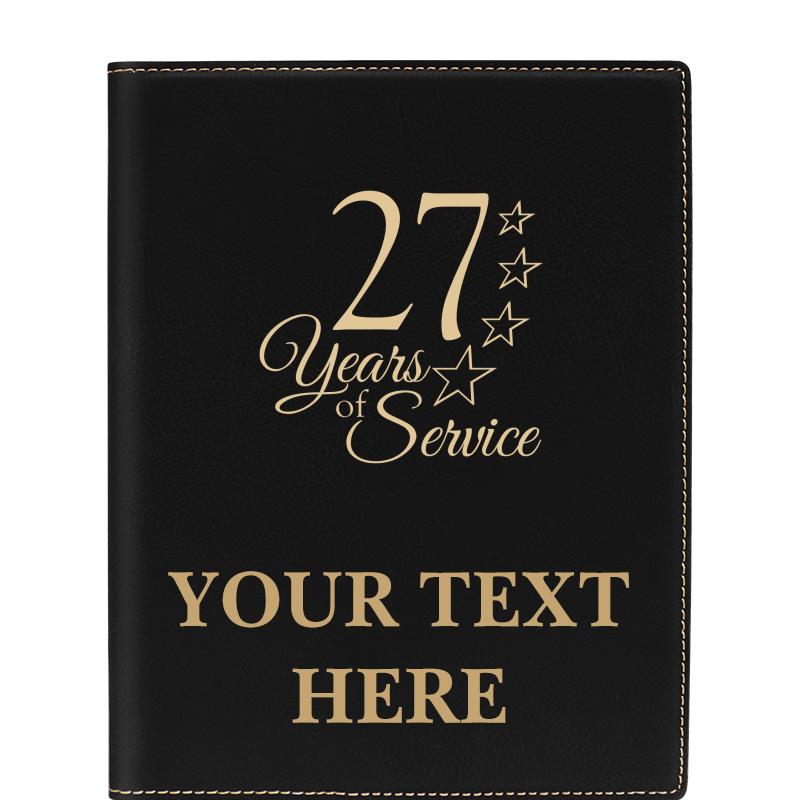 LEATHERETTE PORTFOLIO NOTEPAD