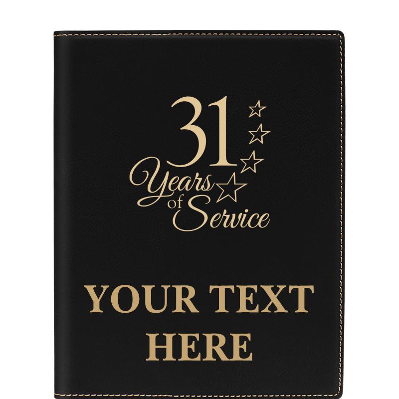 LEATHERETTE PORTFOLIO NOTEPAD