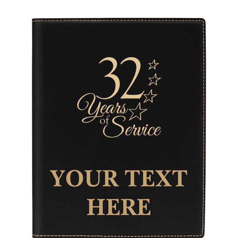 LEATHERETTE PORTFOLIO NOTEPAD