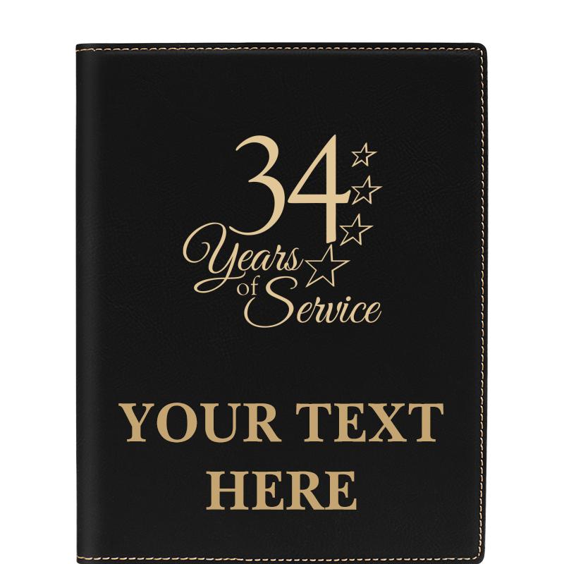 LEATHERETTE PORTFOLIO NOTEPAD