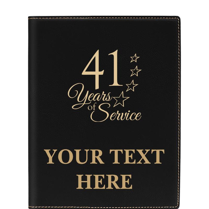 LEATHERETTE PORTFOLIO NOTEPAD