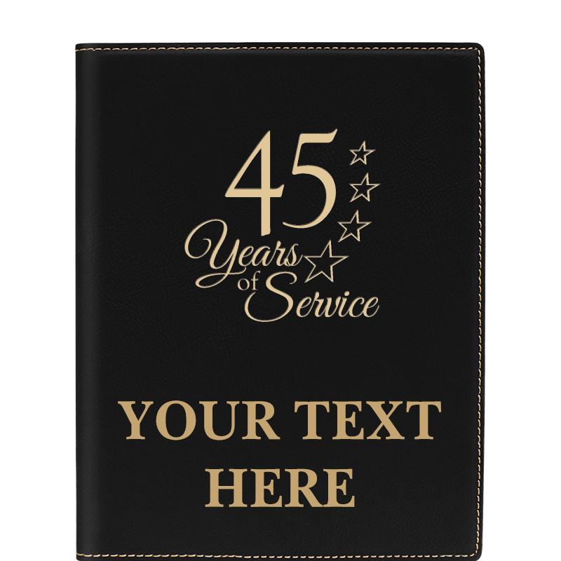 LEATHERETTE PORTFOLIO NOTEPAD