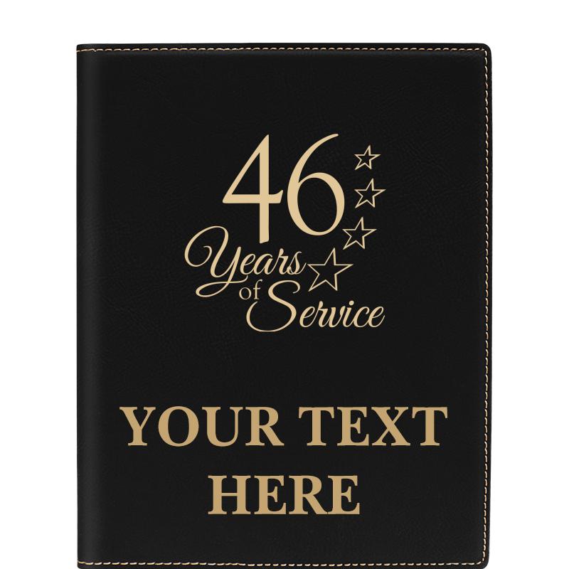 LEATHERETTE PORTFOLIO NOTEPAD