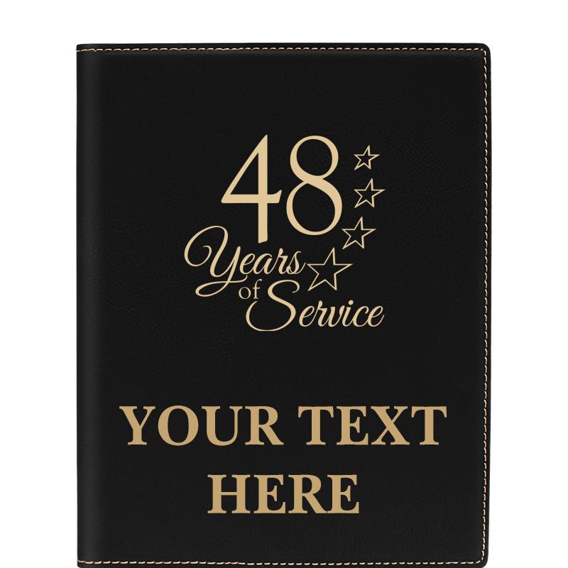 LEATHERETTE PORTFOLIO NOTEPAD
