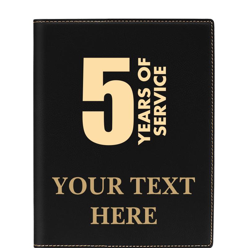 LEATHERETTE PORTFOLIO NOTEPAD